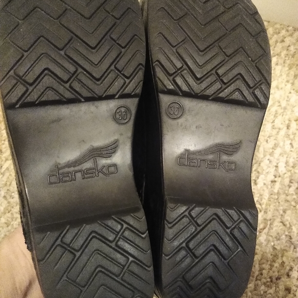 Dansko Stained Glass Mosaic Print Clogs 36 Women 6 - Picture 6 of 7